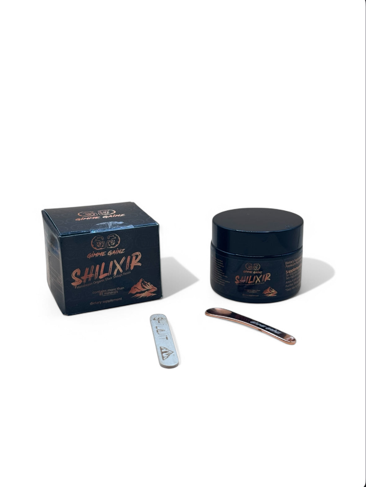 Shilixir Himalyan Organic Elixir Shilajit Resin