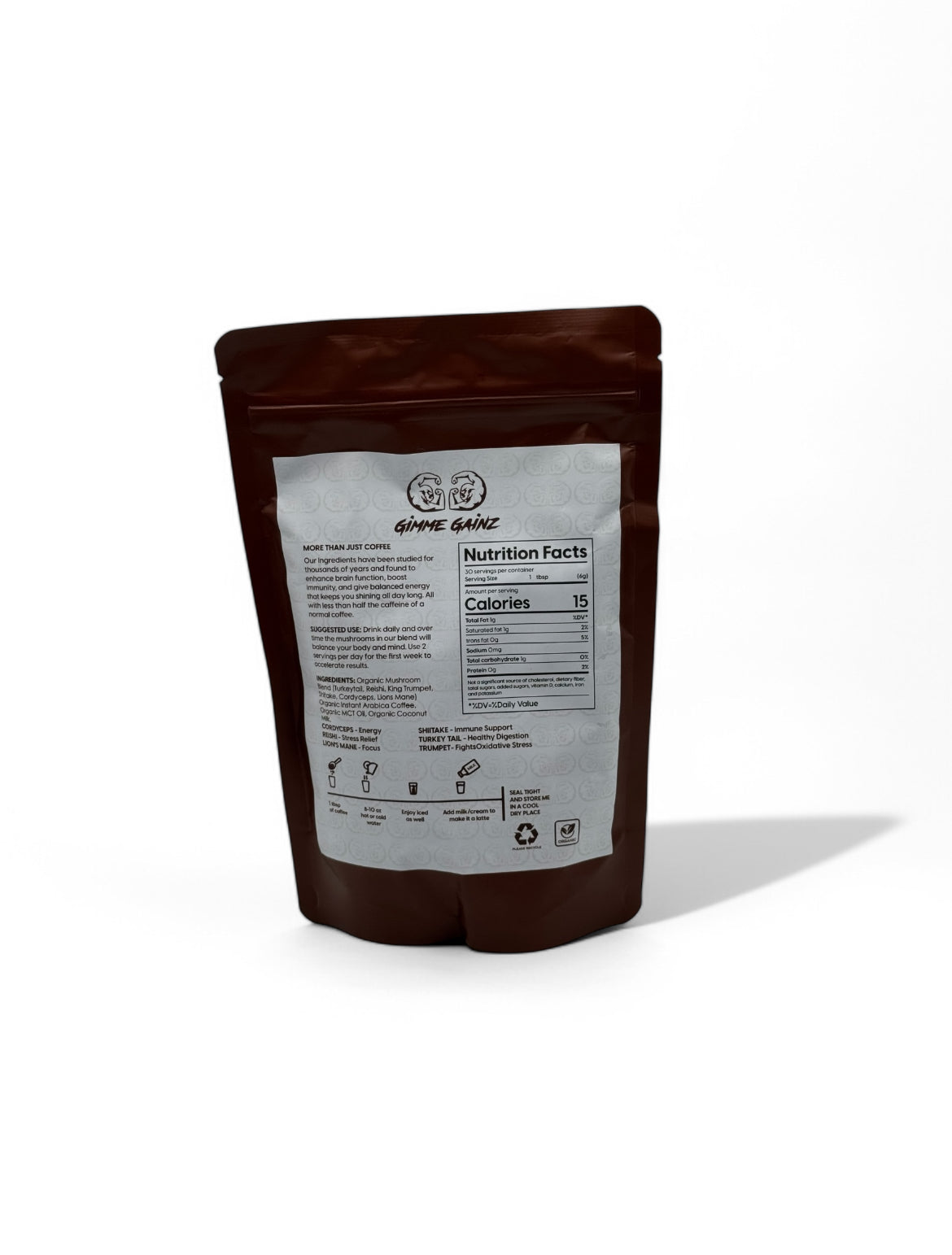 Cuppa Shrooms: Organic Mushroom Coffee Blend – Gimme Gainz